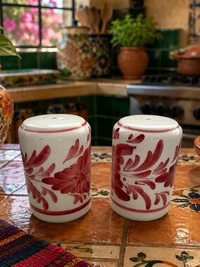 Talavera Ceramic Salt & Pepper Shakers